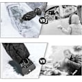 Miniatyrbillede 3 af 5: Isskraber sne isskraber med frostsikre handsker, bilrude frost og bilsneskovl