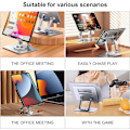 Miniatyrbillede 5 af 5: Tablet-stativer, 360° roterende laptopstativ, stativ 12,9 tommer