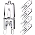 Miniatyrbild 1 av 5: G9 Halogenlampor, 5-pack 28W G9-lampor 230V 370Lm 2800K Varmvitt Ljus för Kök, Vardagsrum och Sovrum (5-pack)