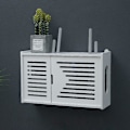 Miniatyrbilde 3 av 5: Wifi-ruter oppbevaringshylle - Kabelarrangør