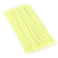 Miniatyrbilde 1 av 5: 100 Stykker Pipetips, Chenilletråd 6mm x 30cm, Pipetips for Håndverk DIY Håndverksprosjekter Chenilletråd Macaron light yellow
