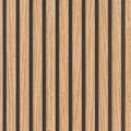 Miniatyrbillede 1 af 5: Brun Træ Papir Tapet, Moderne Skandinavisk Stil 3D Træplanker - 3m x 0.60m (L x B)