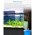 Miniatyrbillede 5 af 5: 2 i 1 Akvarium Vandskifter, Akvarium Vakuum Sæt med Siphon, Grussrenser til Akvarierensning