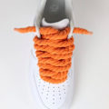 Miniatyrbillede 5 af 5: 8mm tykke reb snørebånd - Air Force One snørebånd, Air Force reb snørebånd, Air Force snørebånd, reb til sko White