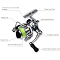 Miniatyrbillede 2 af 5: Fiske Stang Hjul Combo Mini Pen Fiske Stang Kit Teleskopisk Fiske Stang Sving Hjul Combo Kit