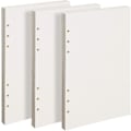 Miniatyrbild 1 av 3: A5 3-pack 5mm Ruled Ruled Paper - Påfyllningsbara rutnät papper 135 ark/270 sidor