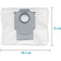 Miniatyrbillede 3 af 3: 6-pak støvpose reservedele til Xiaomi Roborock robotstøvsuger Q5 støvsugerpose