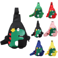 Miniatyrbild 5 av 5: Snygga dinosaurier ryggsäckar för barn pojkar och flickor - Cross Body Bags för barn - Resväska för barn Pink 6.69inch