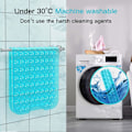 Miniatyrbilde 5 av 5: Antislip Dusjmatte, 40×100cm Badekarmatte med Sugkopper og Dreneringshull