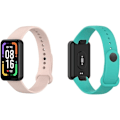 Pikkukuva 1 / 5: 2 kpl ranneketta Redmi Smart Band Pro -rannekkeelle, silikonihihna pehmeä hihna urheiluranneke rannekorun vaihtoranneke katseluvarusteille