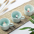 Miniatyrbillede 4 af 5: Keramiske krus 230ml (Panda)