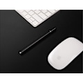 Miniatyrbillede 2 af 5: Læder Skrivebordsunderlag, Skridsikker PU Læder Skrivebordsunderlag, Laptop Skrivebordsunderlag, Vandafvisende Skrivebordsunderlag til Kontor og Hjem Black 23.6" x 13.7"