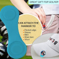 Miniatyrbillede 4 af 5: Golf Cap Clip Ball Marker Holder, Opgraderet Silikone Rem, Lomme Cap Kant Stærk Magnetisk