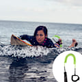 Pikkukuva 4 / 5: Surf SUP -lautahihna, 7 mm TPU-kierteinen seisova mela- ja surffilautahihna, pehmustettu nilkkaremmi