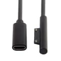 Pikkukuva 3 / 5: DC 15V Type-C USB-C Naaras Surface Pro3 Pro4 Pro5 Pro6 Book Pro Latauskaapeli