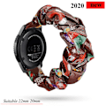 Miniatyrbild 2 av 4: 22mm klockarmband för Samsung Galaxy Watch 5/5 Pro/4/3/Active 2 Gear S3 Scrunchie-armband