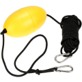 Pikkukuva 3 / 4: 1 kpl Kajakki Drift Anchor Leash Leash 9,1 m/30 jalkaa pitkä nailonköysi Ruostumaton teräsleike Kajakki Tarvikkeet