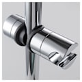 Miniatyrbillede 3 af 5: Udskiftelig håndholdt bruseholder, forkromet ABS brusehovedholder, 18-25MM diameter justerbar