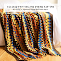 Miniatyrbillede 3 af 5: Strikket tæppe med kvaster Houndstooth Bohemian Check Cozy Woven Blanket Sofa Throws Varmt lænestolbetræk Tæppe, 130 * 230CM (inklusive kvaster)