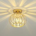 Miniatyrbillede 1 af 5: Moderne krystal loftslampe, E27 LED loftslampe, mini krystal gulvlampe til køkken camping værelse indgang gang soveværelse (A) [Energiklasse A+++]