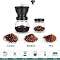 Miniatyrbilde 4 av 4: Justerbar Keramisk Kvern - Kaffekvern - Bærbar Kaffekvern - Kompakt Hjemmedesign