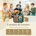 Pikkukuva 5 / 5: Retro-kannettava Bluetooth-kaiutin, FM-radiokaiutin, tukee USB/TF-korttia/AUX
