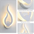 Miniatyrbilde 2 av 5: LED-vegglamper, 9W, varm, flammeform, akryl, innendørsbelysning, for stue bad korridor soverom