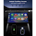 Miniatyrbillede 3 af 5: CarPlay Trådløs Adapter til iPhone - Plug-and-Play Opsætning, Bred Kompatibilitet med iPhones der Kører iOS 10+