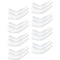 Miniatyrbild 1 av 5: 8 par unisex UV-skyddande armkylskydd i issilke White, Ice Silk