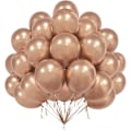 Miniatyrbillede 1 af 5: Metallic guld balloner, 50 stk. skinnende krom balloner, 12 tommer champagne guld balloner, fortykkede latex balloner til bryllup t festival dekoration