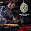 Pikkukuva 5 / 5: Pikakiinnitysmutteri SDS Clic M14, kaikille kulmahiomakoneille AEG, Black & Decker, Dewalt, Flex, Hitachi, Metabo, Makita jne. (1x kiristysmutteri)