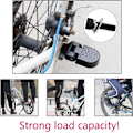 Miniatyrbillede 5 af 5: 2 stk. aluminiumlegering cykel fodstøtter, skridsikre fodstøtter, stunt-fodstøtter, skridsikre bagerste fodpedaler, mountainbikes, cykeltilbehør