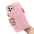 iPhone 13 Pro Max - Skal/Mobilskal - Fluffig Päls pink