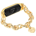 Miniatyrbilde 4 av 5: Smart armbåndsrem for Xiaomi Mi Band 7 6 5 - Dame armbånd i rustfritt stål for Xiaomi Mi Band 7