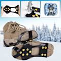 Miniatyrbillede 5 af 5: Crampons, Anti-slip Kløer, Rustfrit Stål Pigge, Anti-slip Pigge M