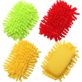 Miniatyrbilde 1 av 4: Non-Scratch Mikrofiber Svamp for Multi-Purpose Skrubbesvampe Sammen med Heavy Duty Skurekraft - Ubesværet Rengøring af Opvask, ( 3 Pakke)