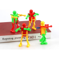 Miniatyrbilde 4 av 5: 3 stk. opptrekkbare leker robotdanser flerfarget fjærvikling svingrobot