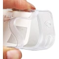 Miniatyrbillede 4 af 5: 10 stk. vandtætte plastik badgeholdere navneskilte klare badge ID-kortholdere