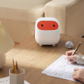 Miniatyrbilde 2 av 5: Mini Ninja søppelbøtte, utstyrt med 100 stk små søppelposer, trykk på topplokket skrivebord søppelbøtte