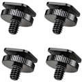 Miniatyrbild 1 av 5: 1/4 tums kameraadapter skruv 4-pack blixt varm sko fäste för DSLR-kamerarigg