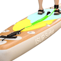 Pikkukuva 2 / 5: Surf SUP -lautahihna, 7 mm TPU-kierteinen seisova mela- ja surffilautahihna, pehmustettu nilkkaremmi
