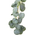 Miniatyrbillede 4 af 5: Kunstig eukalyptus guirlande kunstige silke eukalyptus blade vinstokke håndlavede guirlande grønt bryllup baggrund bue vægdekoration Green 1pc