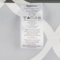 Miniatyrbilde 4 av 5: Dusjforheng i stoff - 72 x 72 tommer, for baderom 72''x72'' Dark Gray Moroccan