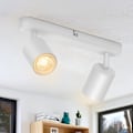 Pikkukuva 1 / 5: LED-kattovalaisin, kattovalaisin pyörivä (ilman lamppua) White