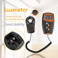Miniatyrbillede 5 af 5: Høj nøjagtighed miljømæssig illuminometer, 0-100.000 digital luminometer LCD-display lysmåler test, uden batteri inkluderet LX1010BS