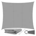 Solsegel med UV-skydd för uteplats - 4x3 m gray