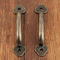 Pikkukuva 5 / 5: 8 kpl Kaappi-kahvat Ovikahva Rustiikki Spindle Kahva Sinkkiseos Keittiön Navettaoven Puutarhan Alennus (100mm) 64MM