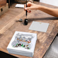 Miniatyrbillede 3 af 5: Julekort, 3D pop-up julekort, håndlavet farverigt festkort, gavekort med kuvert, til datter, søn, ven (juleæske)