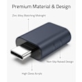 Miniatyrbild 3 av 5: USB C till USB Adapter (2-pack), USB-C Hane till USB3.0 Hona Adapter Kompatibel med MacBook Pro efter 2016, MacBook Air efter 2018 Dark Blue