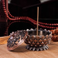 Miniatyrbillede 2 af 3: Retro Lotus Røgelseholder Brænder